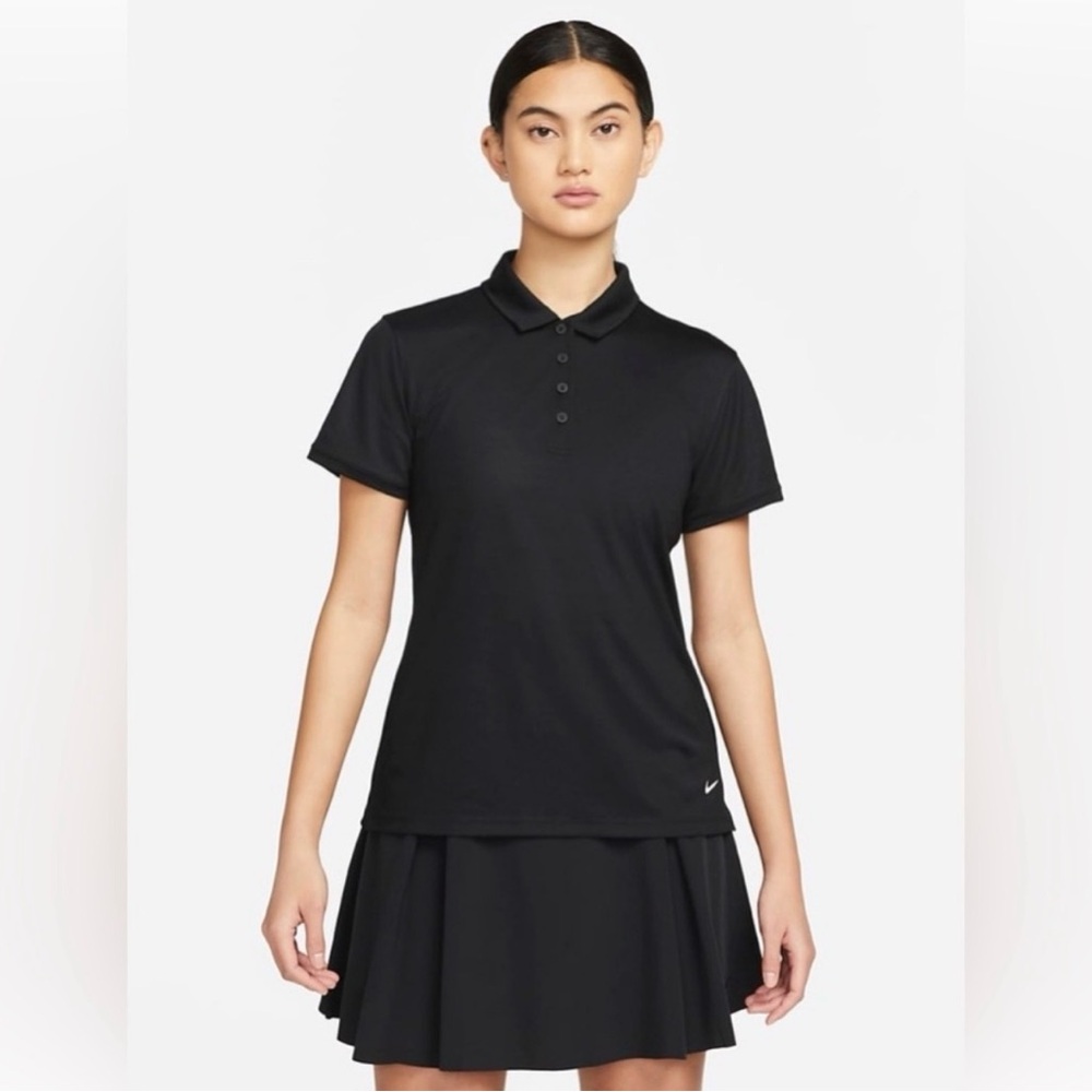 NWT Nike Women's Black Button Down Shirt